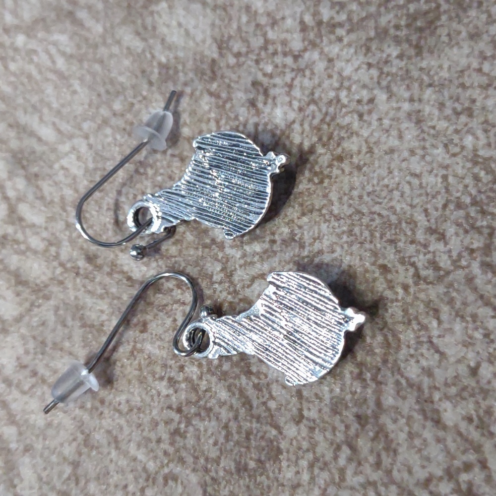 3/$20 Mystical Moonstone Fairy Drop Earrings - Picture 8 of 8